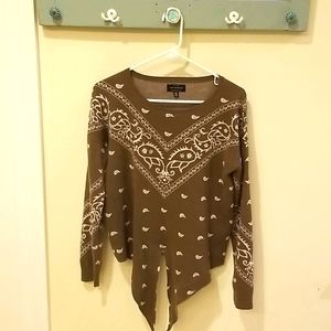 Lucky Tie Front Sweater